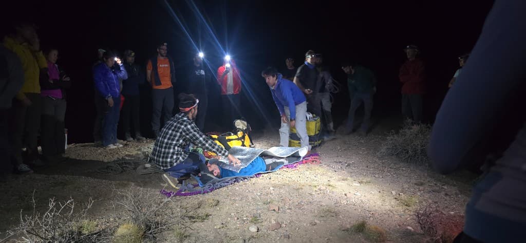 Simulacro de rescate y primeros auxilios EAAM